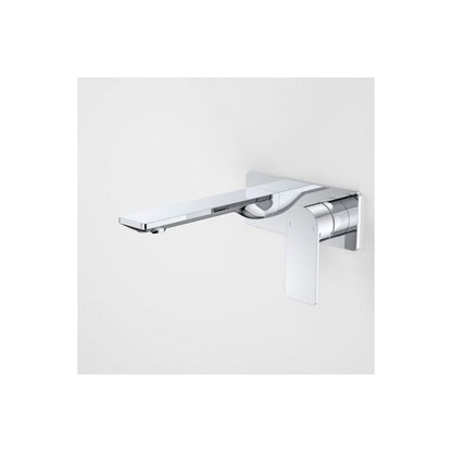 Caroma Urbane II 180mm Wall Basin / Bath Mixer Rectangular Cover Plate Chrome