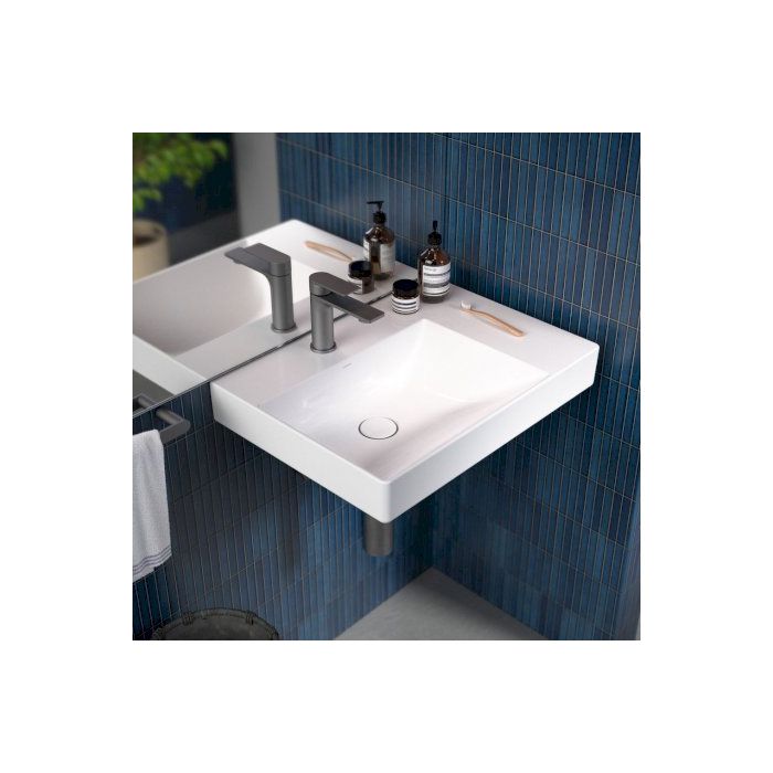Caroma Urbane II Basin Mixer Brushed Nickel Lead Free
