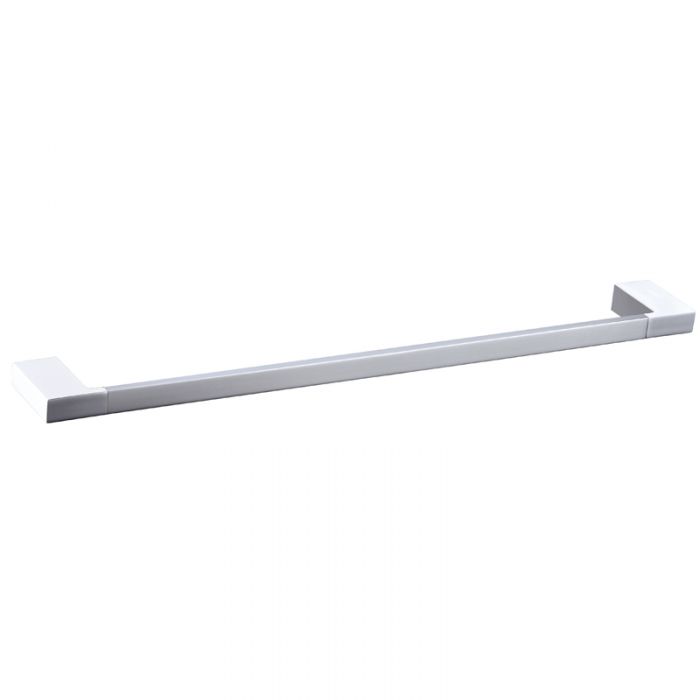 Acl Eden Single Towel Rail Chrome, Matte Black, Chrome and White