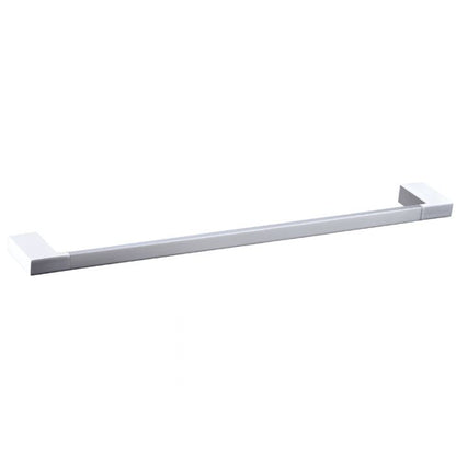 Acl Eden Single Towel Rail Chrome, Matte Black, Chrome and White
