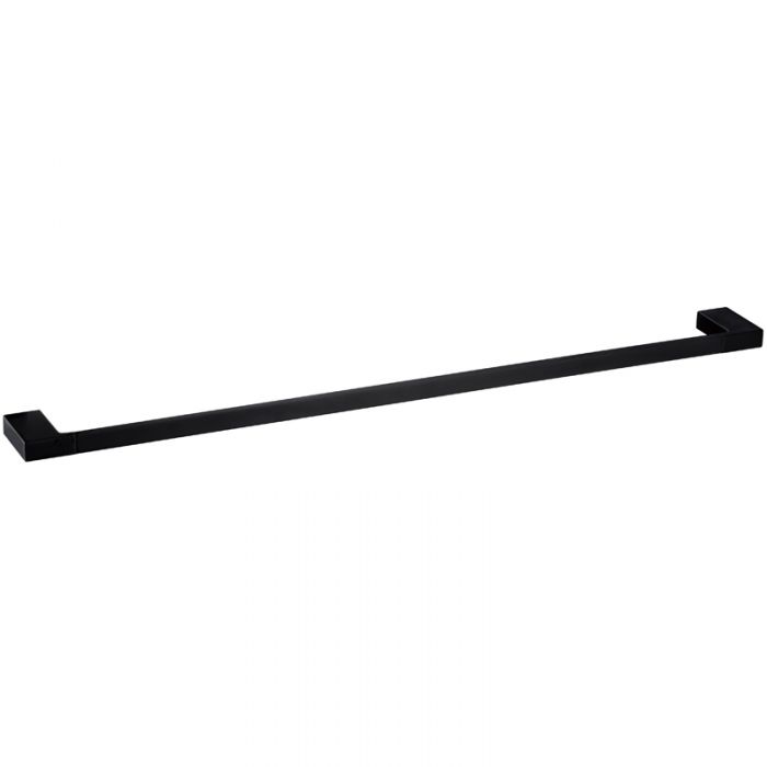 Acl Eden Single Towel Rail Chrome, Matte Black, Chrome and White