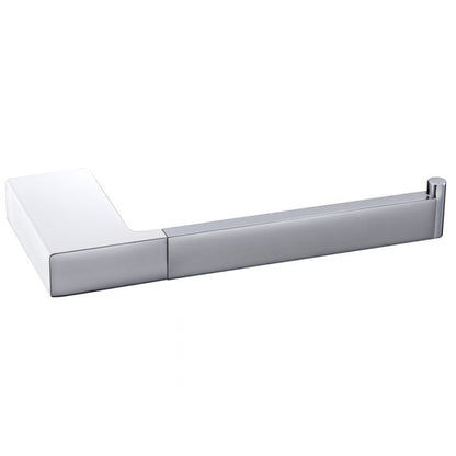 Acl Eden Toilet Roll Holder Chrome, Matte Black, Chrome and White