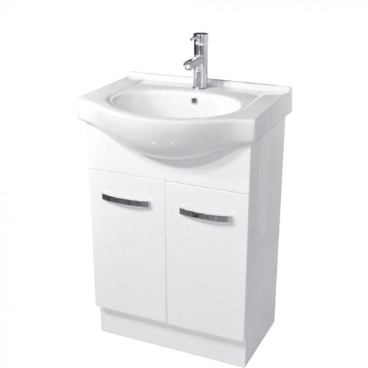 Fienza Antonio 600mm Plain Door Vanity With Kickboard