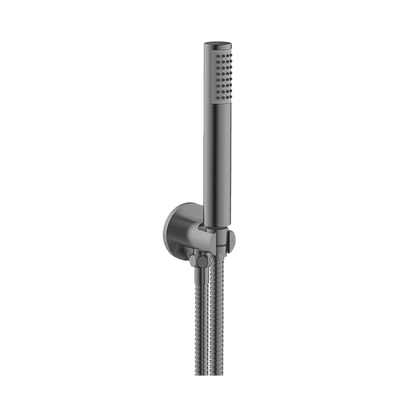 Abey Gareth Ashton Cylinder Shower On Hook - Gun Metal