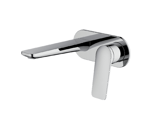 Abey Gareth Ashton Vela 165mm Wall Combination Mixer - Chrome