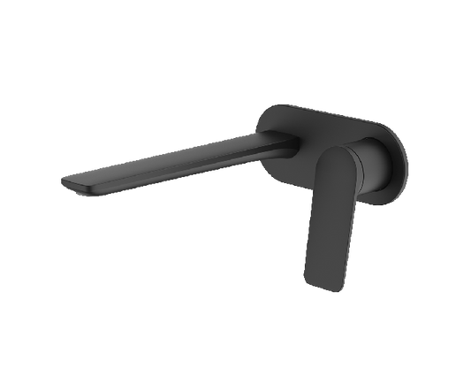 Abey Gareth Ashton Vela 220mm Wall Combination Mixer - Black