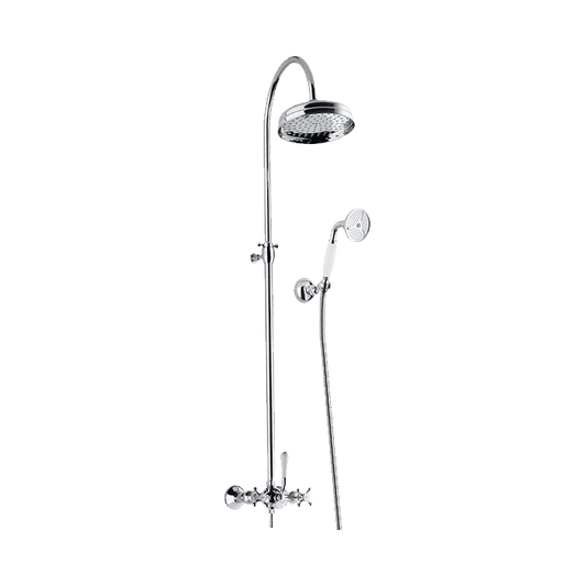 Abey Armando Vicario Provincial Two in one Shower System - Chrome