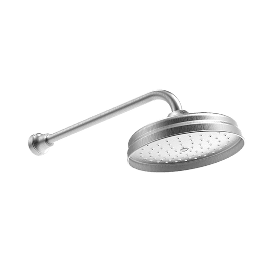 Abey Armando Vicario Provincial Wall Shower and Arm - Brushed Nickel