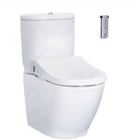 Toto BASIC+ BACK TO WALL CLOSE COUPLED TOILET WITH S7 Washlet