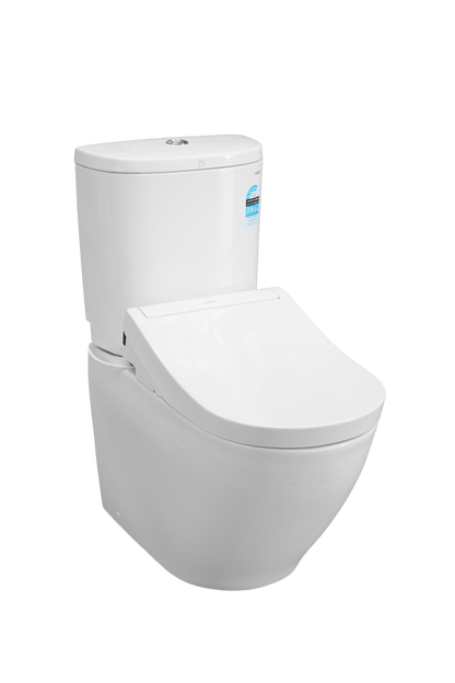 Toto BASIC+ BACK TO WALL CLOSE COUPLED TOILET WITH S5 Washlet