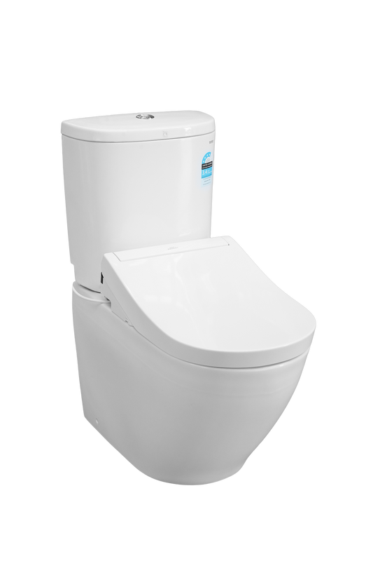 Toto BASIC+ BACK TO WALL CLOSE COUPLED TOILET WITH S5 Washlet