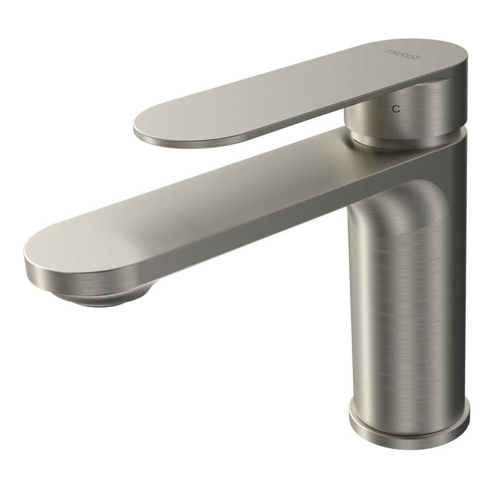 Parisi Ellisse II Basin Mixer | Brushed Nickle