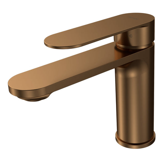 Parisi Ellisse II Basin Mixer | Matt Bronze