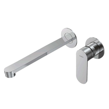 Parisi Ellisse II Wall Mixer with 220mm Spout (Individual Flanges) | Chrome