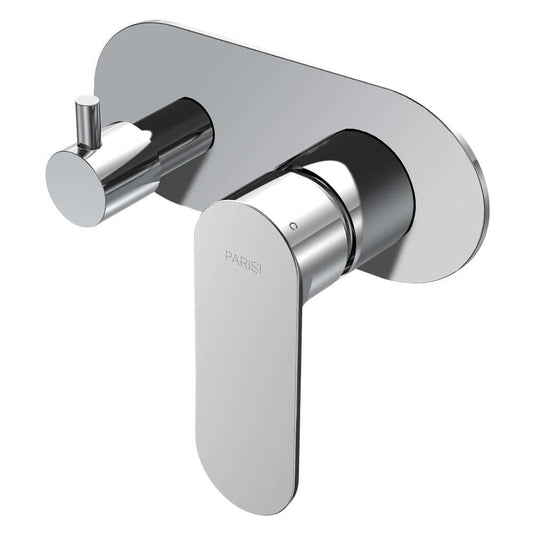 Parisi Ellisse II Wall Mixer with 3-Way Diverter | Chrome