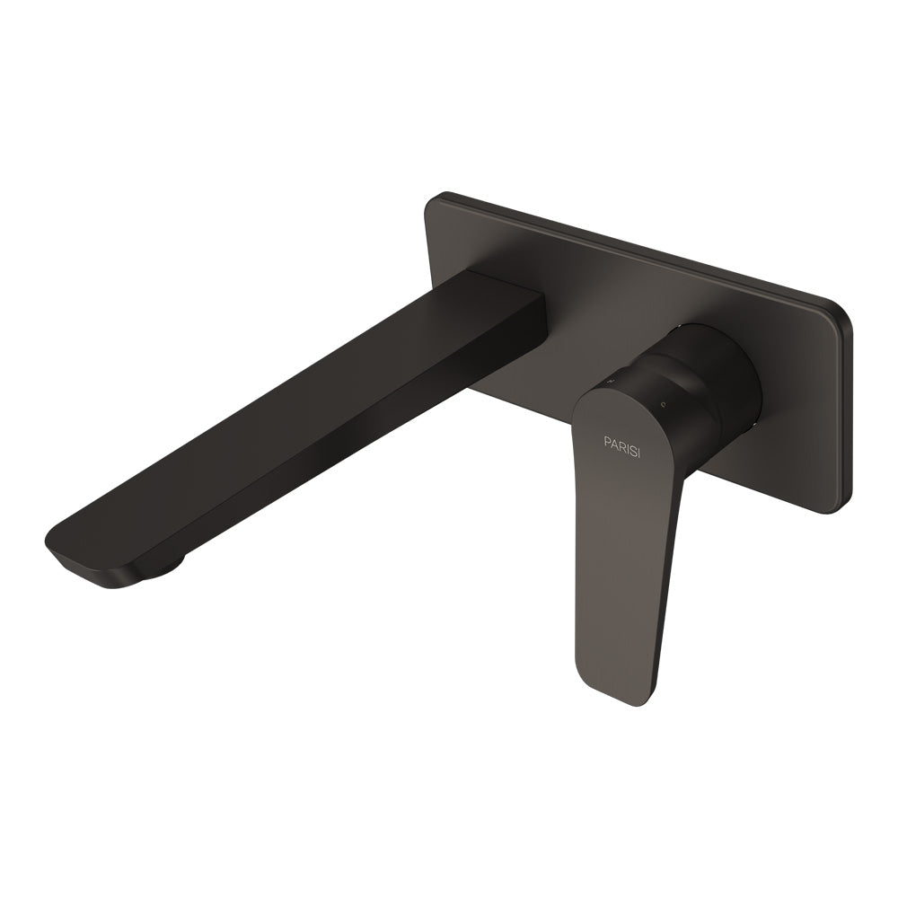 Float Wall Mixer with 180mm Spout on Backplate | Fucile