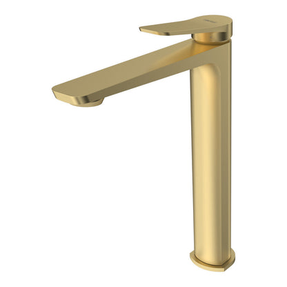 Parisi Float High Rise Basin Mixer | Brushed Brass
