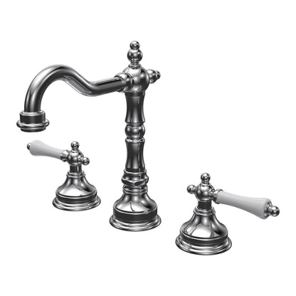 Parisi Hermitage Basin Set with Swivel Spout and Lever Handle | Chrome