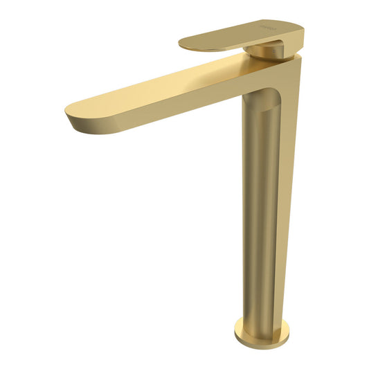 Parisi High Rise Loom Basin Mixer | Brushed Brass