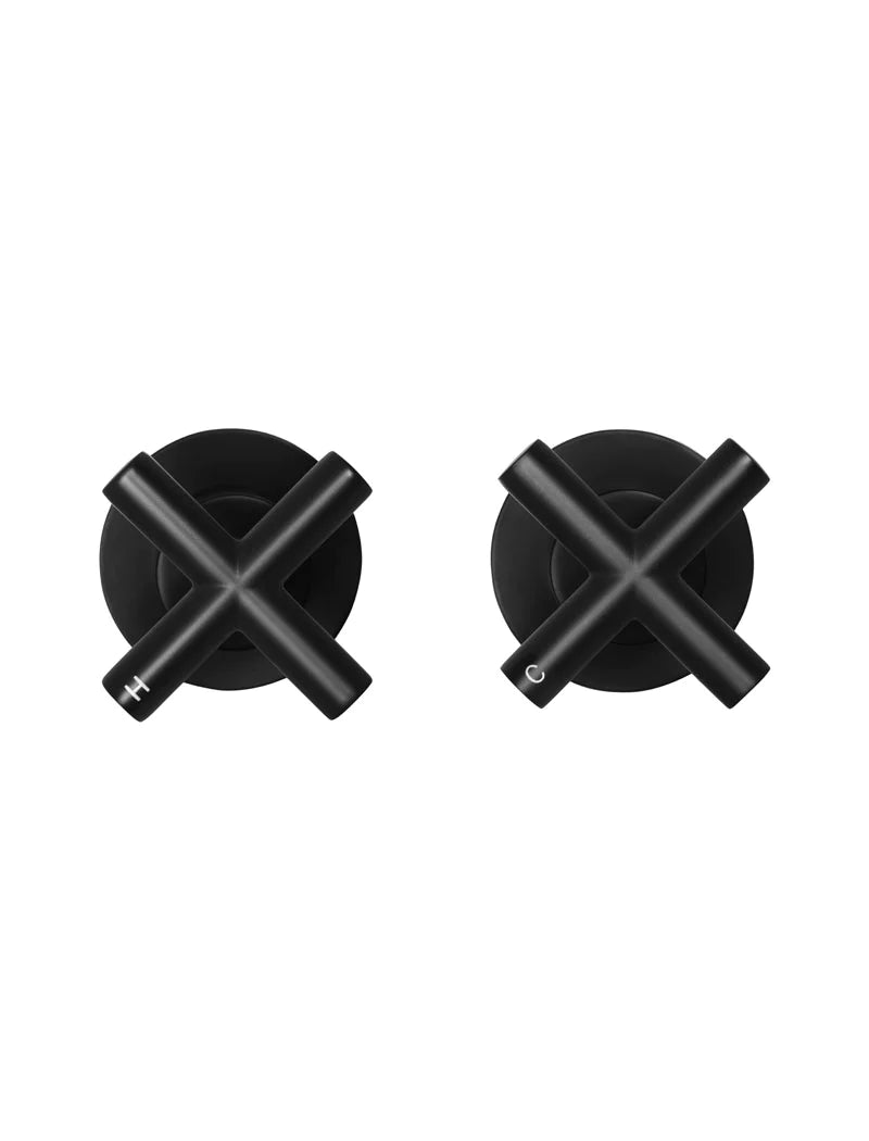 ROUND CROSS HANDLE JUMPER VALVE WALL TOP ASSEMBLIES