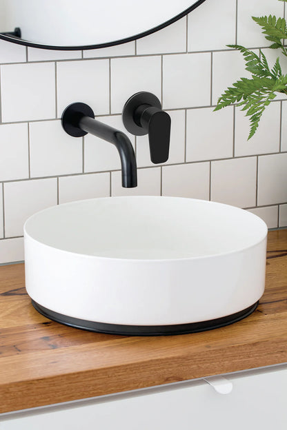 ROUND PADDLE WALL MIXER