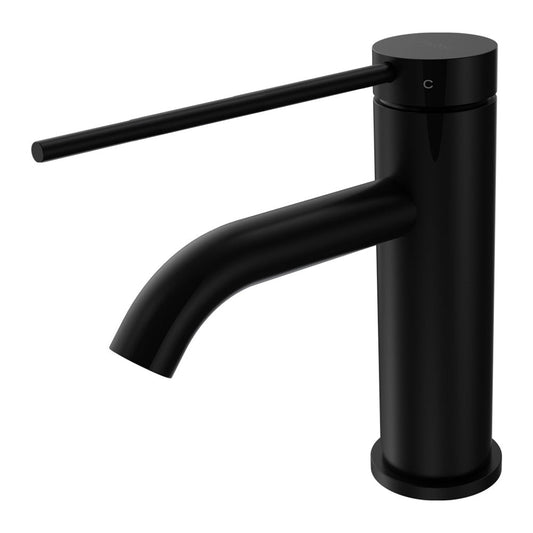 Parisi Envy II Basin Mixer with Extended Lever | Matt Black