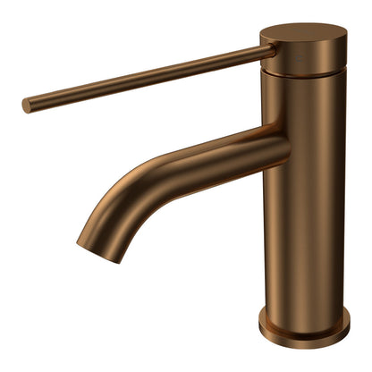 Parisi Envy II Basin Mixer with Extended Lever | Matt Bronze