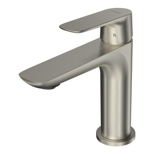 Parisi Slim II Basin Mixer | Brushed Nickle