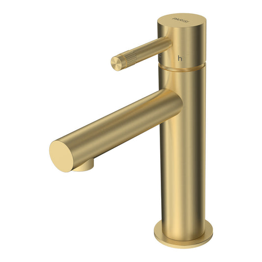 Parisi Tondo II Basin Mixer | Brushed Brass