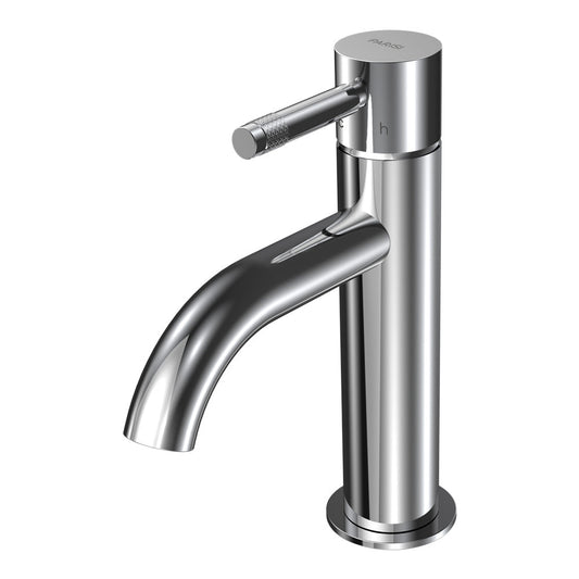 Parisi Tondo II Basin Mixer with Curved Spout | Chrome