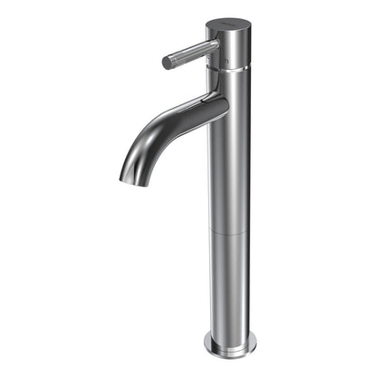 Parisi Tondo II High Basin Mixer with Curved Spout | Chrome