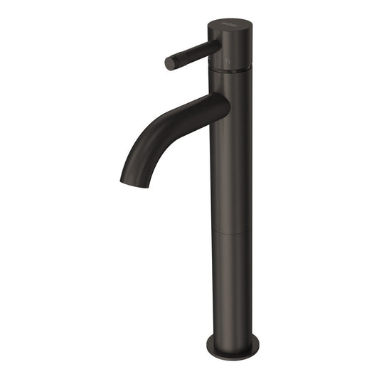 Parisi Tondo II High Basin Mixer with Curved Spout | Fucile