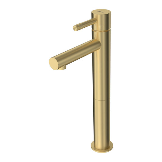 Parisi Tondo II High Basin Mixer | Brushed Brass