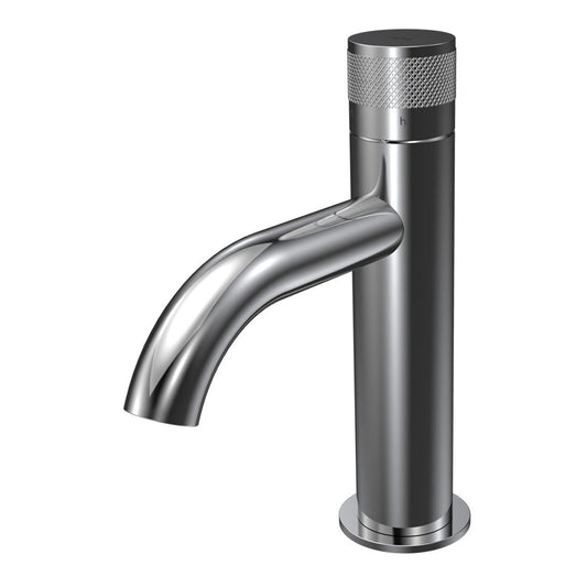 Parisi Todo II Basin Mixer with Curved Spout | Chrome