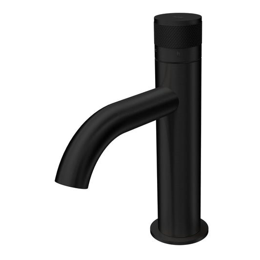 Parisi Todo II Basin Mixer with Curved Spout | Matt Black