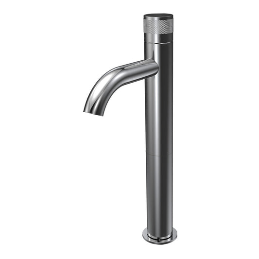 Parisi Todo II High Basin Mixer with Curved Spout | Chrome