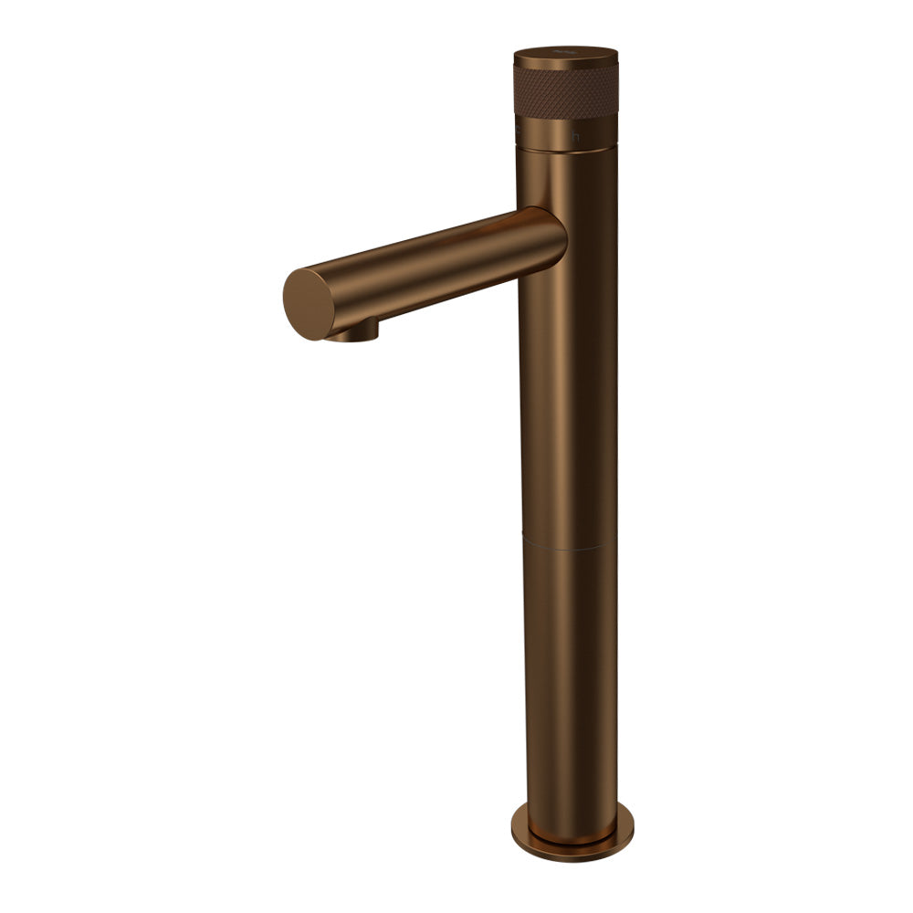 Parisi Todo II High Basin Mixer with Straight Spout | Matt Bronze
