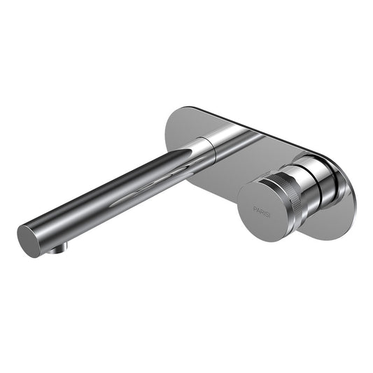Parisi Todo II Wall Mixer with 160mm Spout on Elliptical Plate | Chrome