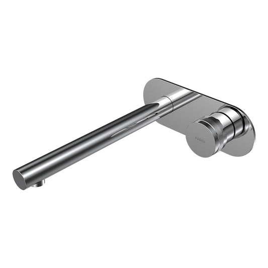 Parisi Todo II Wall Mixer with 220mm Spout on Elliptical Plate | Chrome