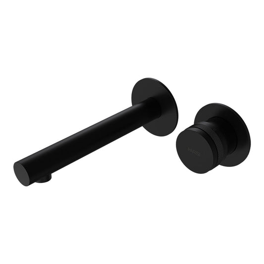 Parisi Todo II Wall Mixer with 160mm Spout (Individual Flanges) | Matt Black