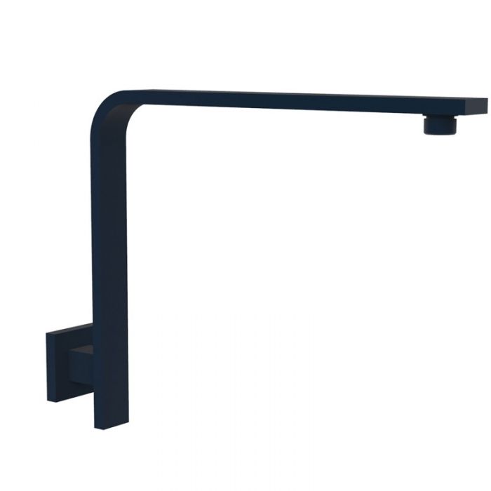 Acl PRY030B Rectangle High Rise Shower Arm Matte Black