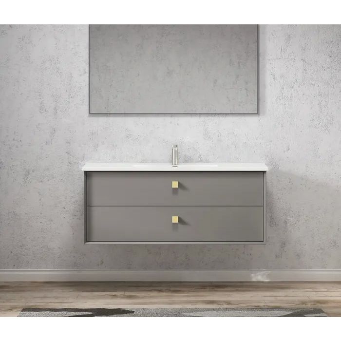 Otti 1200mm Boston Matte Grey Wall Hung Vanity
