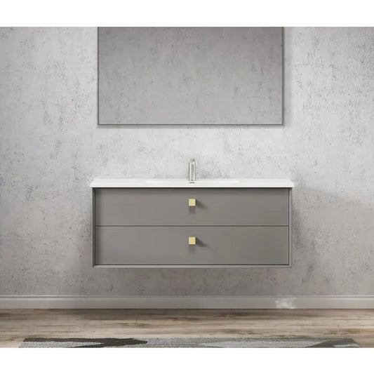 Otti 1200mm Boston Matte Grey Wall Hung Vanity