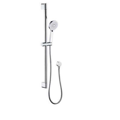 ACL Maya Round Shower and Rail Chrome