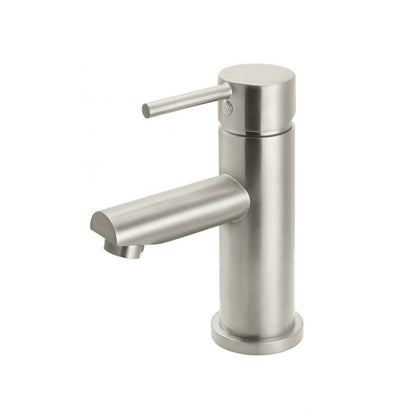 Meir Round Basin Mixer Brushed Nickel