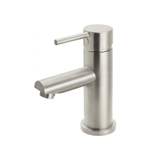 Meir Round Basin Mixer Brushed Nickel