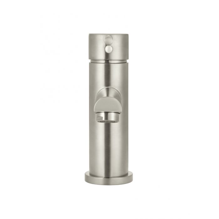 Meir Round Basin Mixer Brushed Nickel