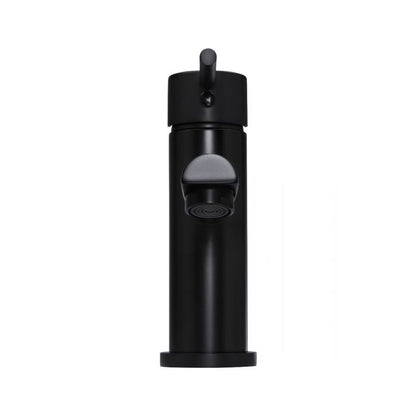 Meir Round Basin Mixer Matte Black MB02