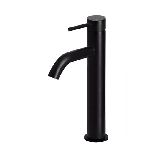Meir Piccola Tall Basin Mixer Matte Black MB03XL