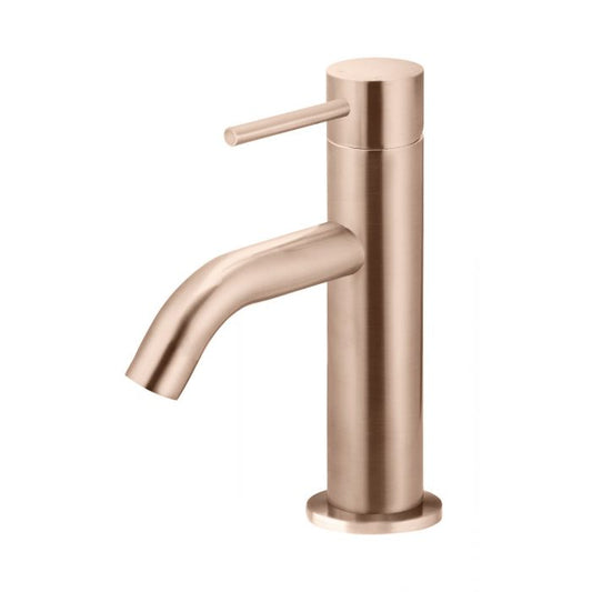 Meir Piccola Basin Mixer Champagne